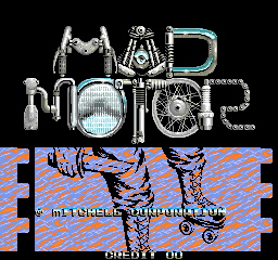 Mad Motor Title Screen